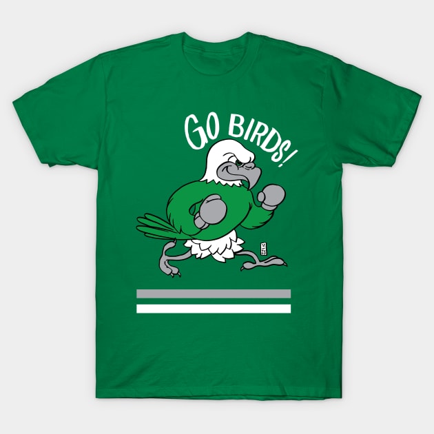 Go Birds Fight T-Shirt by Thomcat23